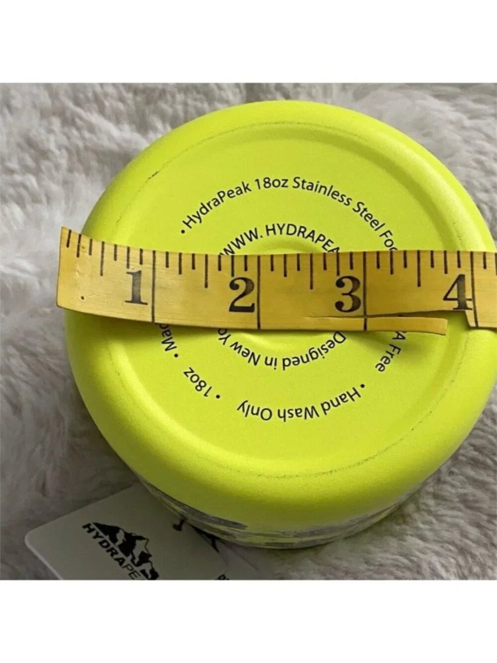 HYDRAPEAK‎ 18 Oz Neon Green Monster Truck Food Jar Insulated Stainless Steel NEW